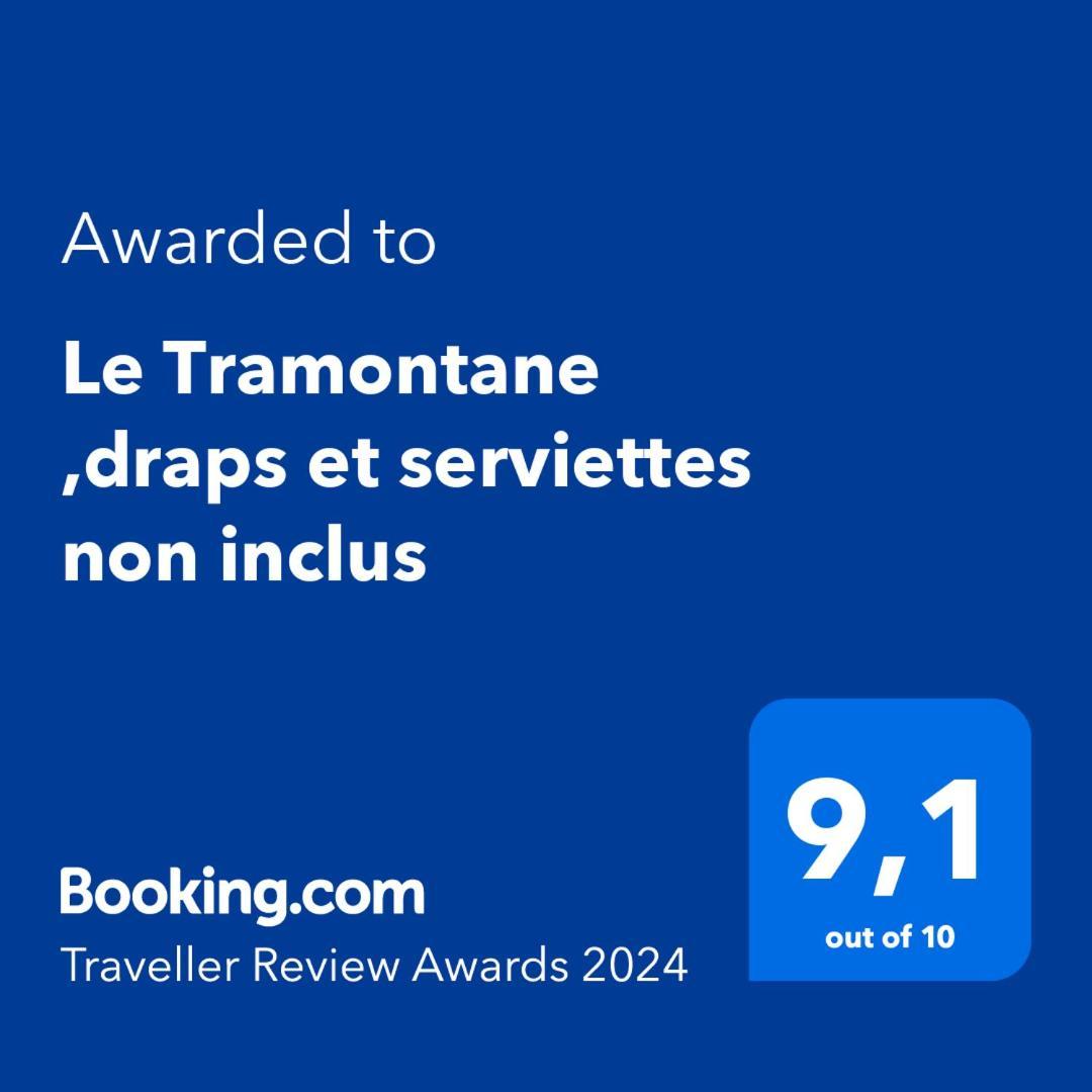 Le Tramontane ,Draps Et Serviettes Non Inclus Leucate Luaran gambar